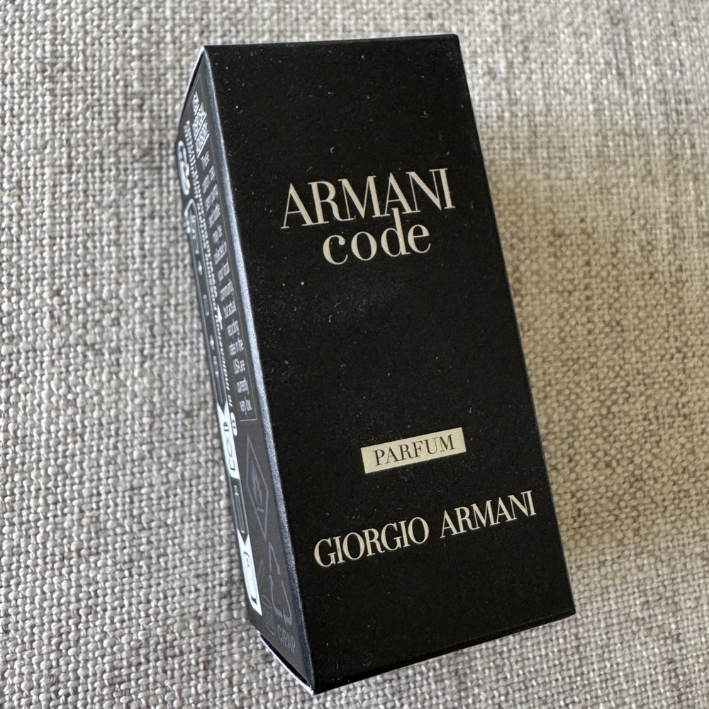 ARMANI Code parf 0.23 oz by GIORGIO ARMANI (MINIATURE SPLASH for MEN) new in box